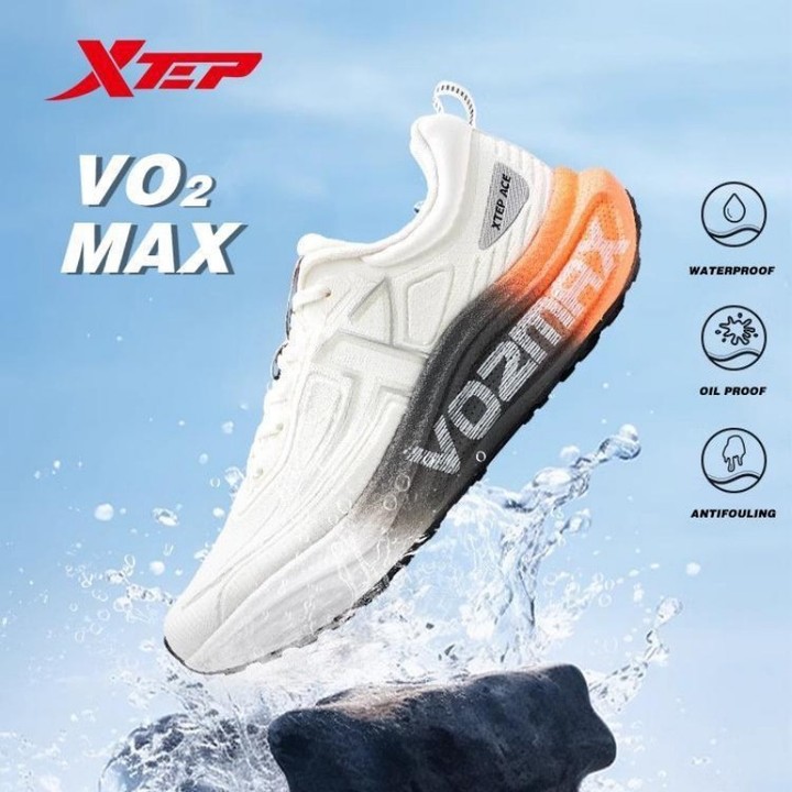 XTEP VO2 MAX  กันน้ํา กันน้ํามัน และป้องกันการเปรอะเปื้อน การฝึกอบรมการแข่งรถ lsd รองเท้าวิ่งพื้นเล็บแตก  รองเท้าวิ่งพื้นรองเท้าชั้นกลางฟองซุปเปอร์ครี — รองเท้ากีฬา แบรนด์ Xtep ของแท้ 100% เช็คราคาจาก Shopee Lazada thumbnail 2