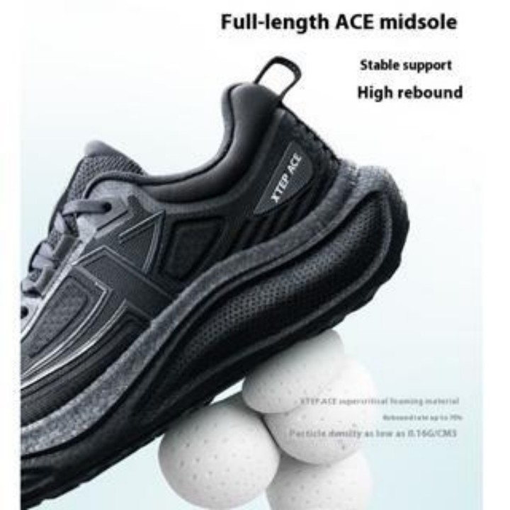 XTEP VO2 MAX  กันน้ํา กันน้ํามัน และป้องกันการเปรอะเปื้อน การฝึกอบรมการแข่งรถ lsd รองเท้าวิ่งพื้นเล็บแตก  รองเท้าวิ่งพื้นรองเท้าชั้นกลางฟองซุปเปอร์ครี — รองเท้ากีฬา แบรนด์ Xtep ของแท้ 100% เช็คราคาจาก Shopee Lazada thumbnail 4