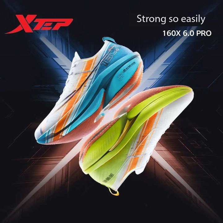 XTEP 160X 6.0 PRO ทองคาร์บอนแผ่นมาราธอนผู้หญิงรองเท้าวิ่งแข่งรถผู้หญิงการฝึกกีฬา 975118110041 — รองเท้ากีฬา แบรนด์ Xtep ของแท้ 100% เช็คราคาจาก Shopee Lazada thumbnail 2