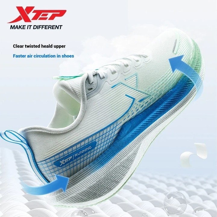 XTEP Kunpeng รองเท้าวิ่งผู้ชาย Professional Shock-absorbing Cushion Jogging รองเท้าผ้าใบ — รองเท้ากีฬา แบรนด์ Xtep ของแท้ 100% เช็คราคาจาก Shopee Lazada thumbnail 2