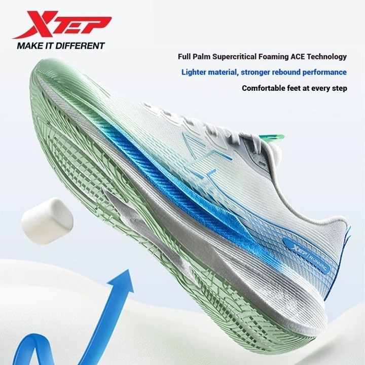 XTEP Kunpeng รองเท้าวิ่งผู้ชาย Professional Shock-absorbing Cushion Jogging รองเท้าผ้าใบ — รองเท้ากีฬา แบรนด์ Xtep ของแท้ 100% เช็คราคาจาก Shopee Lazada thumbnail 3