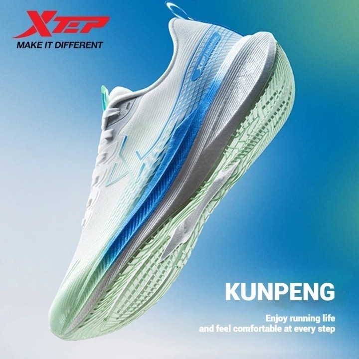 XTEP Kunpeng รองเท้าวิ่งผู้ชาย Professional Shock-absorbing Cushion Jogging รองเท้าผ้าใบ — รองเท้ากีฬา แบรนด์ Xtep ของแท้ 100% เช็คราคาจาก Shopee Lazada - รูปที่ 1