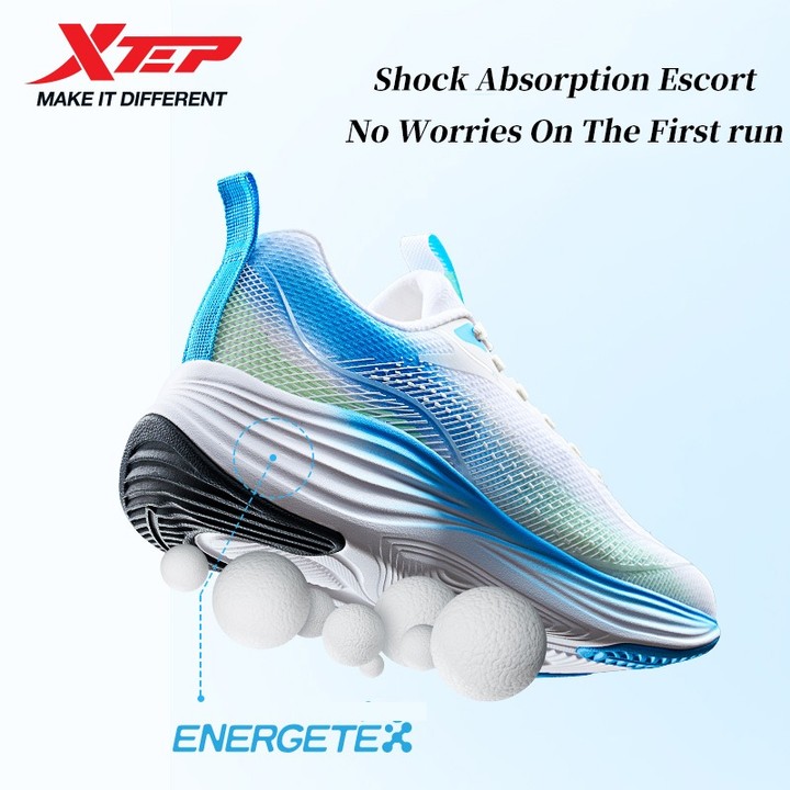 XTEP XingYun Max Shock-Absorbing Men Running 2025 ฤดูร้อนใหม่ผู้หญิงรองเท้าวิ่งน้ําหนักเบา Soft-Soled Casual กีฬารองเท้า — รองเท้ากีฬา แบรนด์ Xtep ของแท้ 100% เช็คราคาจาก Shopee Lazada thumbnail 2