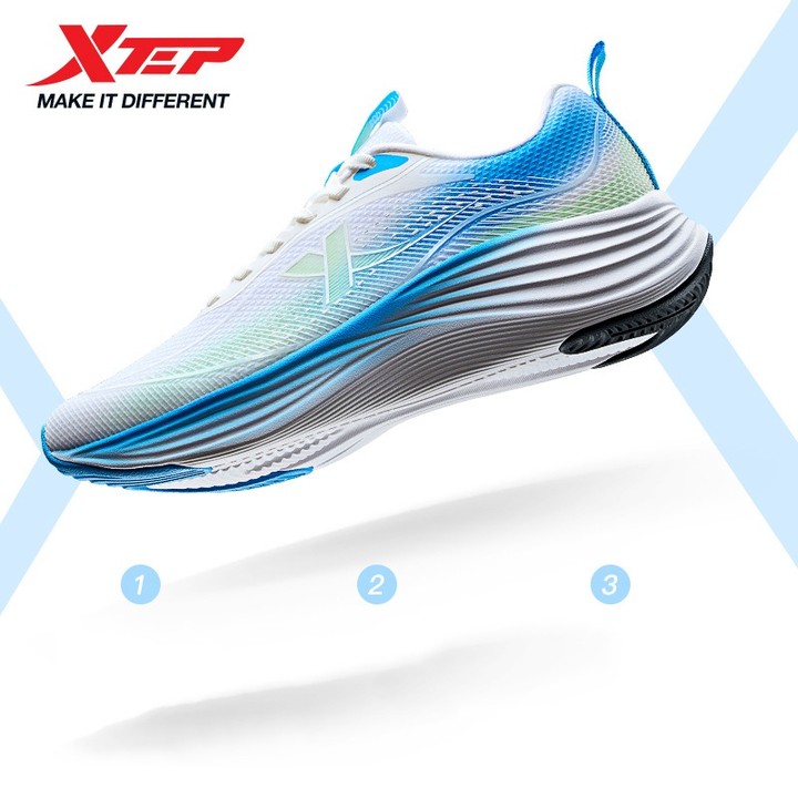 XTEP XingYun Max Shock-Absorbing Men Running 2025 ฤดูร้อนใหม่ผู้หญิงรองเท้าวิ่งน้ําหนักเบา Soft-Soled Casual กีฬารองเท้า — รองเท้ากีฬา แบรนด์ Xtep ของแท้ 100% เช็คราคาจาก Shopee Lazada thumbnail 5