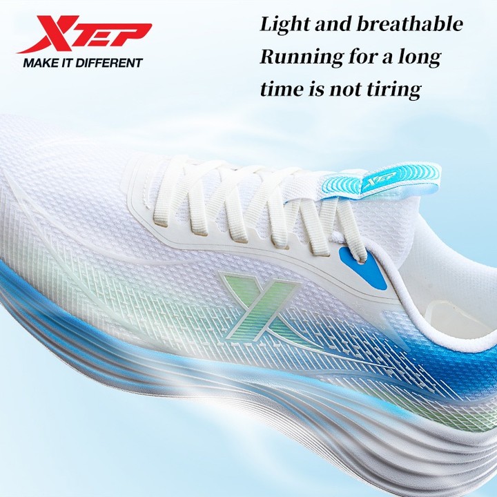 XTEP XingYun Max Shock-Absorbing Men Running 2025 ฤดูร้อนใหม่ผู้หญิงรองเท้าวิ่งน้ําหนักเบา Soft-Soled Casual กีฬารองเท้า — รองเท้ากีฬา แบรนด์ Xtep ของแท้ 100% เช็คราคาจาก Shopee Lazada thumbnail 3