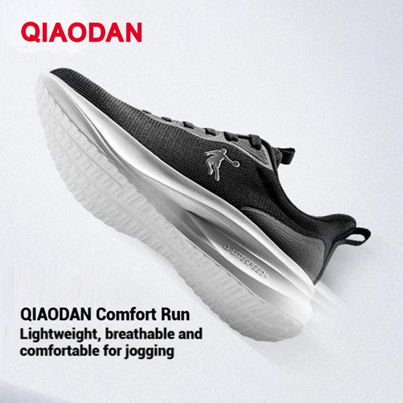 Qiaodan Comfort Run รองเท้าผู้ชาย นุ่ม เบา ใส่สบาย สำหรับเดินและใช้งานประจำวัน Wide FitQXB023252221R — รองเท้ากีฬา แบรนด์ Qiaodan ของแท้ 100% เช็คราคาจาก Shopee Lazada thumbnail 2