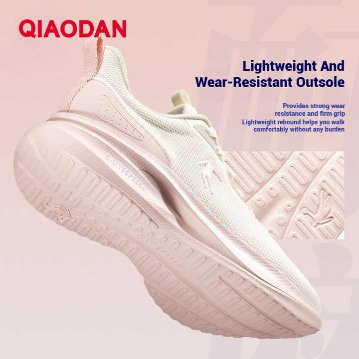 Qiaodan รองเท้าวิ่งผู้หญิงตาข่ายระบายอากาศน้ําหนักเบา Shock-Absorbing Soft Sole QXB022252221ร — รองเท้ากีฬา แบรนด์ Qiaodan ของแท้ 100% เช็คราคาจาก Shopee Lazada thumbnail 5