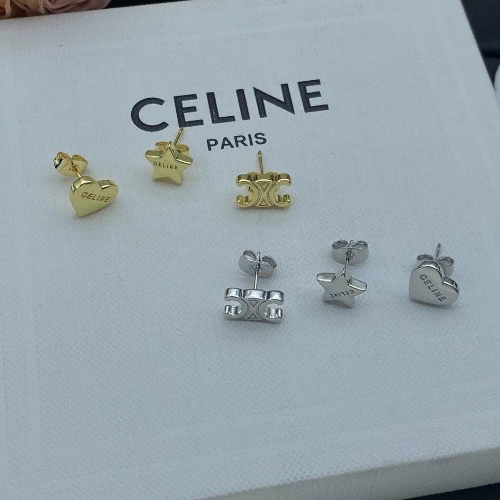 2025 ใหม่ CELI*E 3 ชิ้น EARRINGS-NOT 3 PAIRS | Shopee Thailand