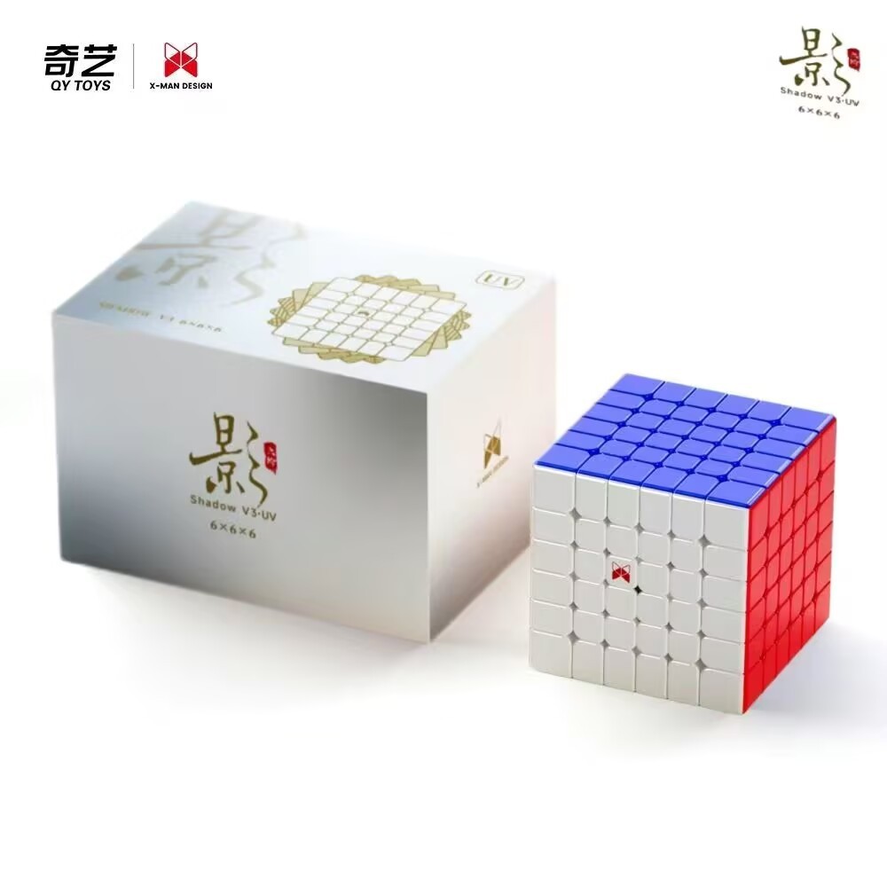 QiYi X-Man Design Shadow V3 6X6 Core Magnetic Cube รุ่น UV Professional ...