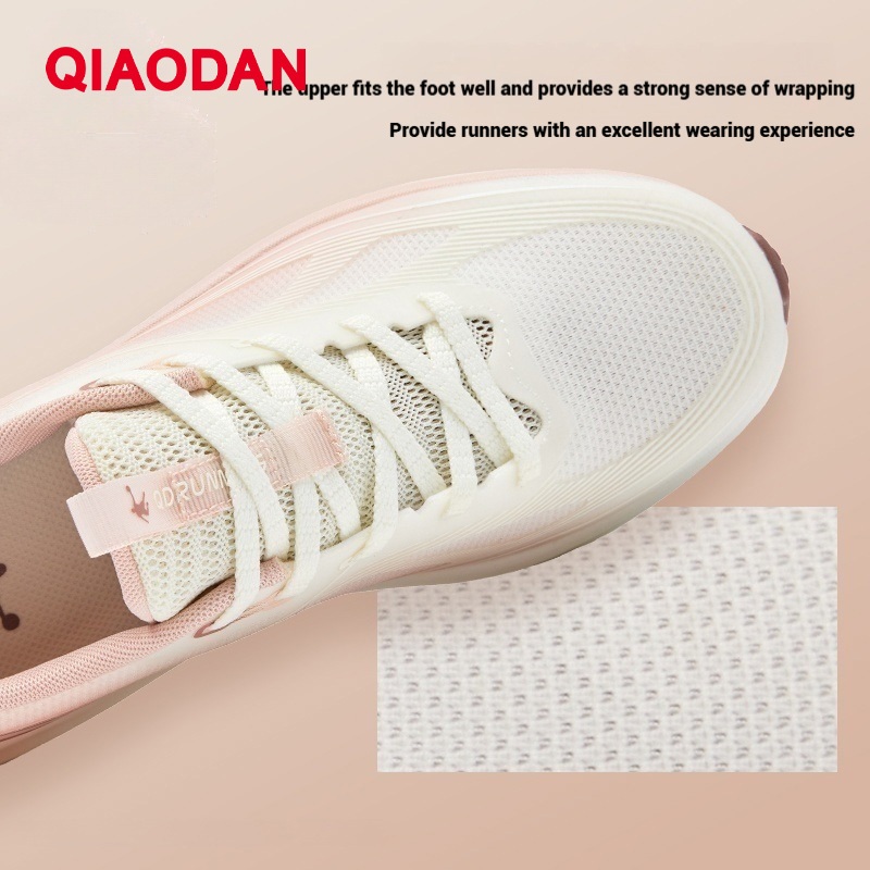 Qiaodan Light 5.0 รองเท้าวิ่งผู้หญิง Breathable น้ําหนักเบาตาข่าย Shock Absorbing Soft QXB022253204 — รองเท้ากีฬา แบรนด์ Qiaodan ของแท้ 100% เช็คราคาจาก Shopee Lazada thumbnail 3