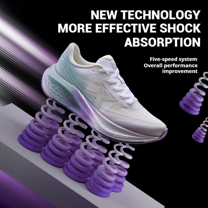 【xtep】Five Speed 3.0丨รองเท้าวิ่งผู้หญิงฤดูร้อนใหม่ระบายอากาศน้ําหนักเบากันกระแทกการฝึกอบรมรองเท้ากีฬา — รองเท้ากีฬา แบรนด์ Xtep ของแท้ 100% เช็คราคาจาก Shopee Lazada thumbnail 4