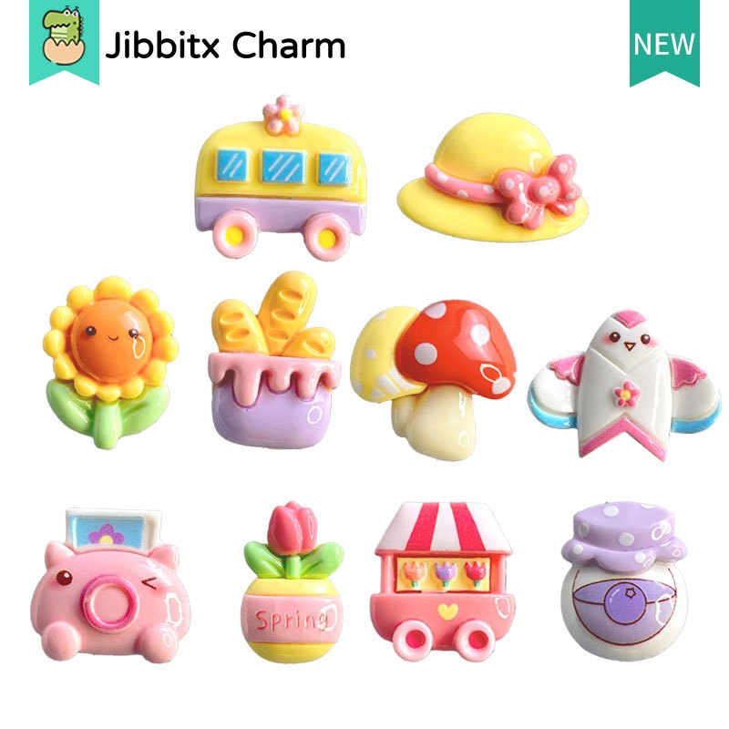 Jibbitx Fashion Clog Jibbits charmCreative การ์ตูนน่ารัก ...