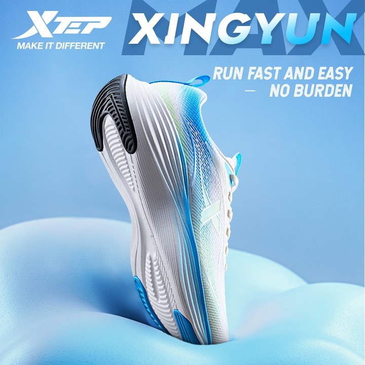 【xtep】XINGYUN MAX | รองเท้าวิ่งดูดซับแรงกระแทก น้ำหนักเบา ระบายอากาศได้ดี กันกระแทกชั้นสูง ทนทาน — รองเท้ากีฬา แบรนด์ Xtep ของแท้ 100% เช็คราคาจาก Shopee Lazada - รูปที่ 1