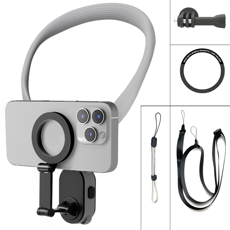 ใหม่แม่เหล็กคอ Halter โทรศัพท์มือถือ Holde Mount Quick Release ขาตั้ง ...