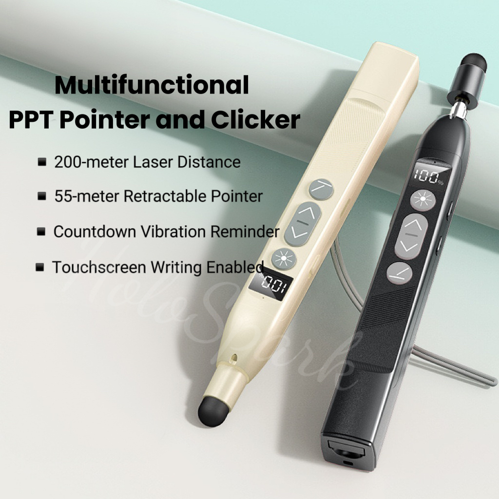 2.4GHz Wireless Powerpoint Presentation Pointer Clicker รีโมทคอนโทรล ...