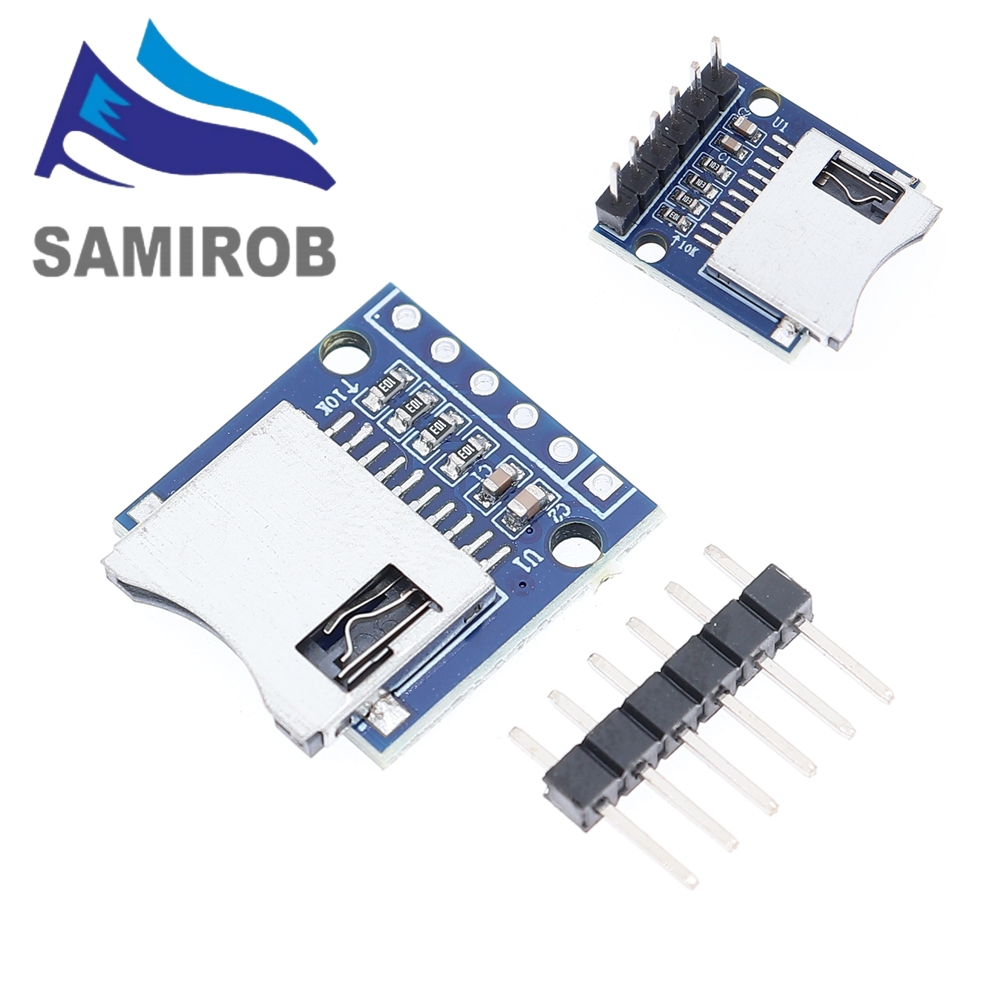 Micro SD Storage บอร์ดขยาย Mini Micro SD TF Card โมดูลโล่หน่วยความจํา ...