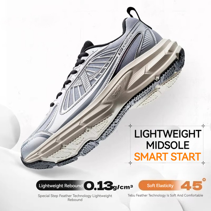 【xtep】Juechen6.0 | รองเท้า Casule รองเท้าผ้าใบรองเท้าวิ่ง Rebound สนับสนุน Professional Cushioning Shock Absorption สําหรับผู้ชายผู้หญิง — รองเท้ากีฬา แบรนด์ Xtep ของแท้ 100% เช็คราคาจาก Shopee Lazada - รูปที่ 1