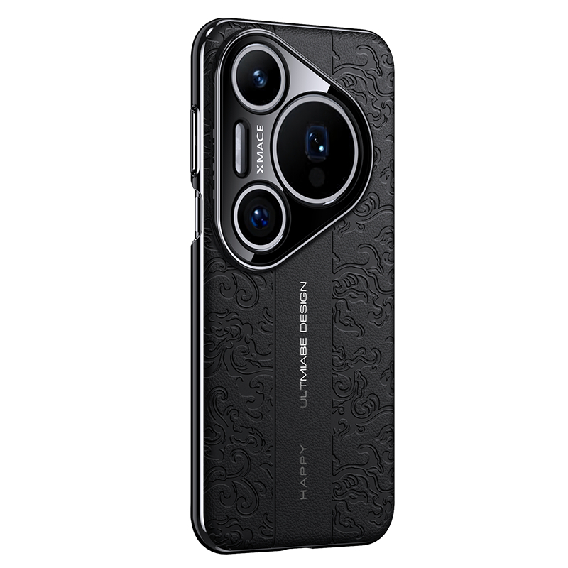 ฝาครอบหนังป้องกันเลนส์แบบมีรูพรุนที่แม่นยําสําหรับ Huawei Pura 80 Pro ...