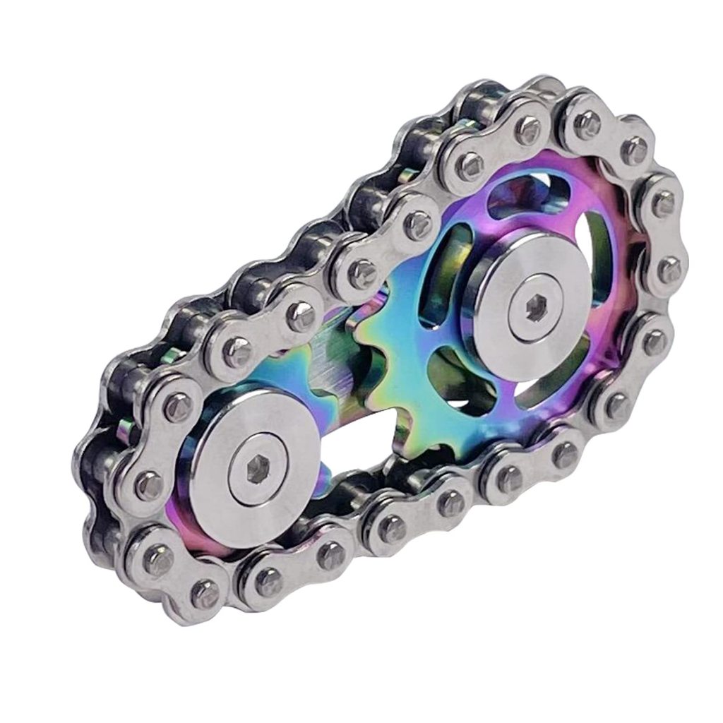 1PC เกียร์ปลายนิ้วพวงมาลัย Gyroscope Fidget Rotator Anti ความดันความ ...