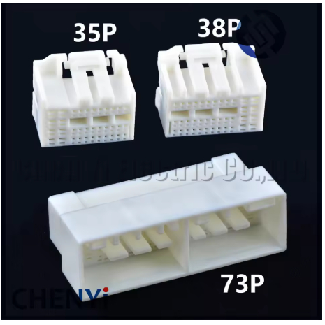 35 Pin 38 Pin ขั้วต่อรถยนต์ รถ DSP Amplifier CD ปลั๊กไฟ 2188701-1 ...