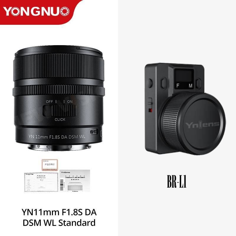【未使用オマケ付】YONGNUO YN11mm F1.8S DA DSM WL YONGNUO YN11mm F1.8S DA DSM WL AF/MF APS-C กรอบรูรับแสงขนาดใหญ่