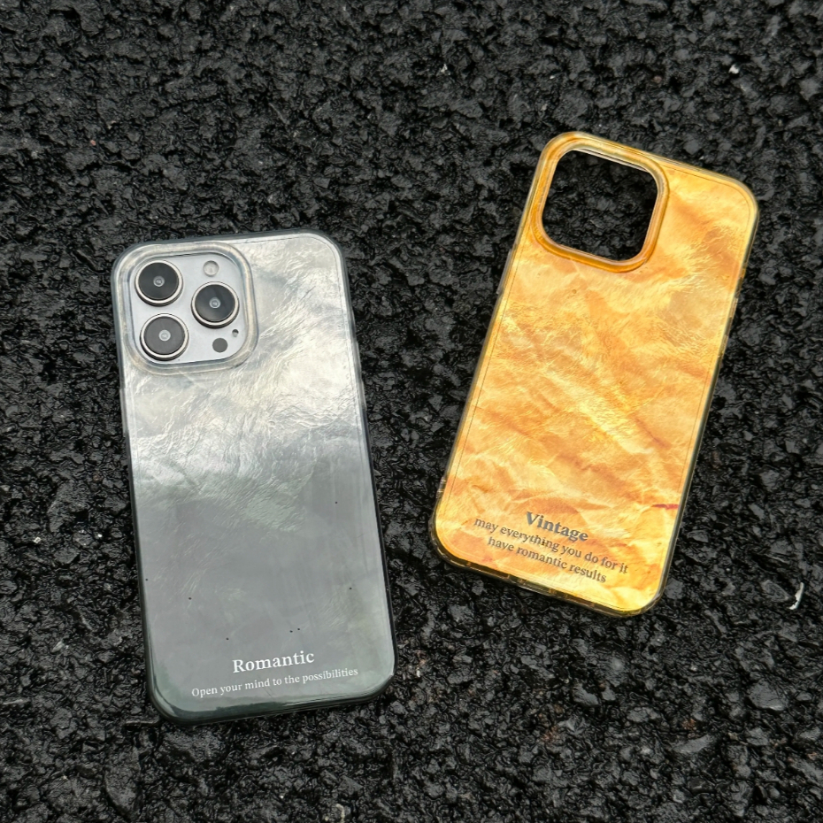 【Glacier IMD hard case/Black】เคส compatible for iPhone 11 12 13 14 15 ...