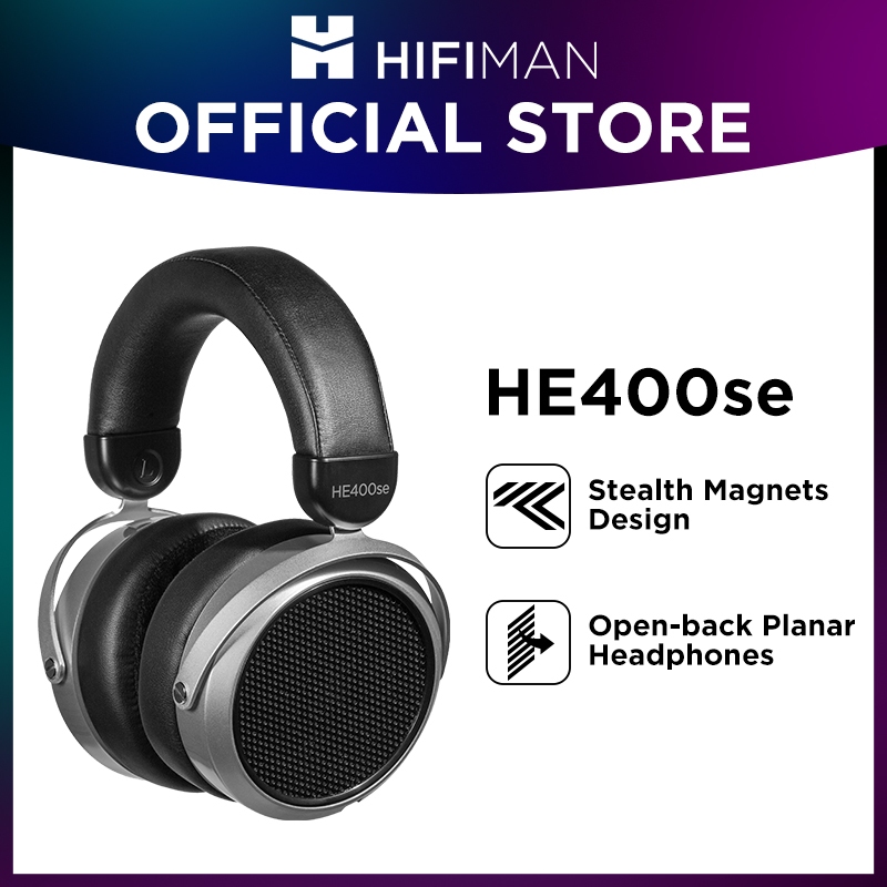 HIFIMAN HE400SE Stealth Magnets Version Over-Ear Open-Back Full