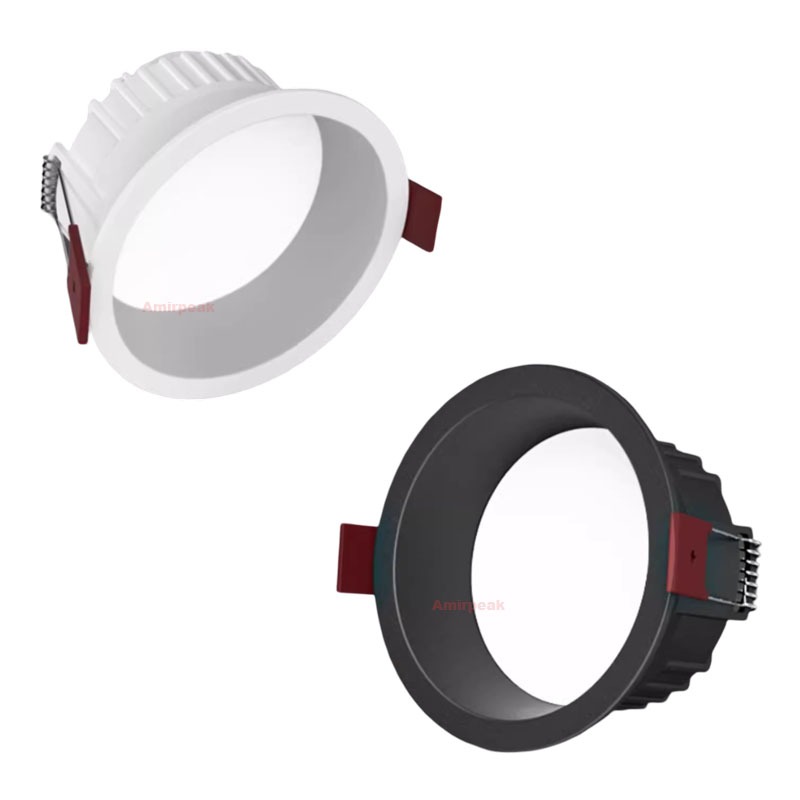 Dimmable Pin Light Led โคมไฟเพดานแผงดาวน์ไลท์ฝังลึก Antiglare แคบ ...