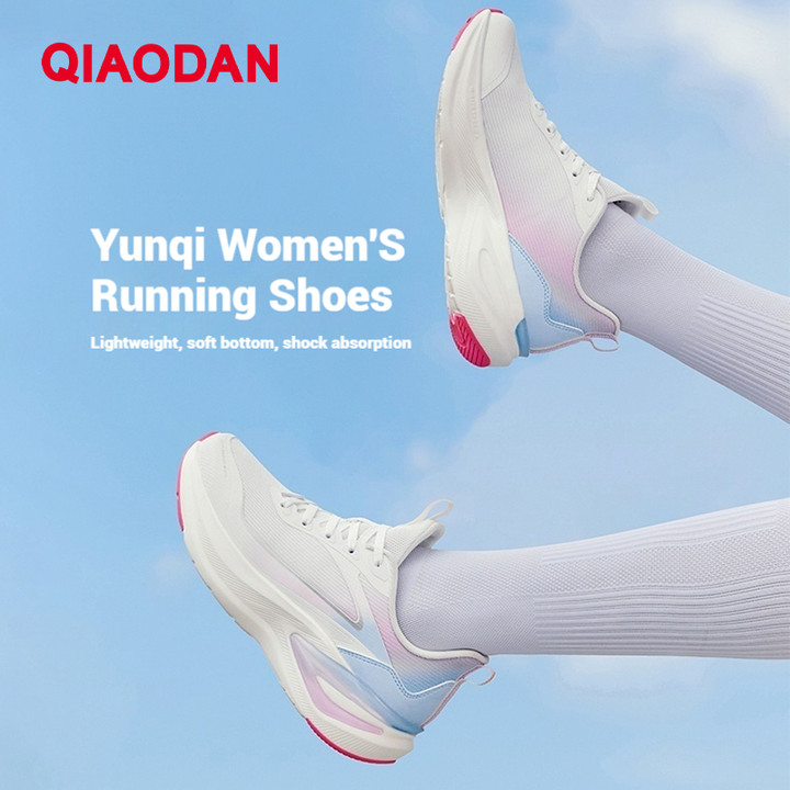 Qiaodan Yunqi รองเท้าวิ่งผู้หญิง Breathable hock-Absorbing น้ําหนักเบาสบาย QXB022253220 — รองเท้ากีฬา แบรนด์ Qiaodan ของแท้ 100% เช็คราคาจาก Shopee Lazada thumbnail 3