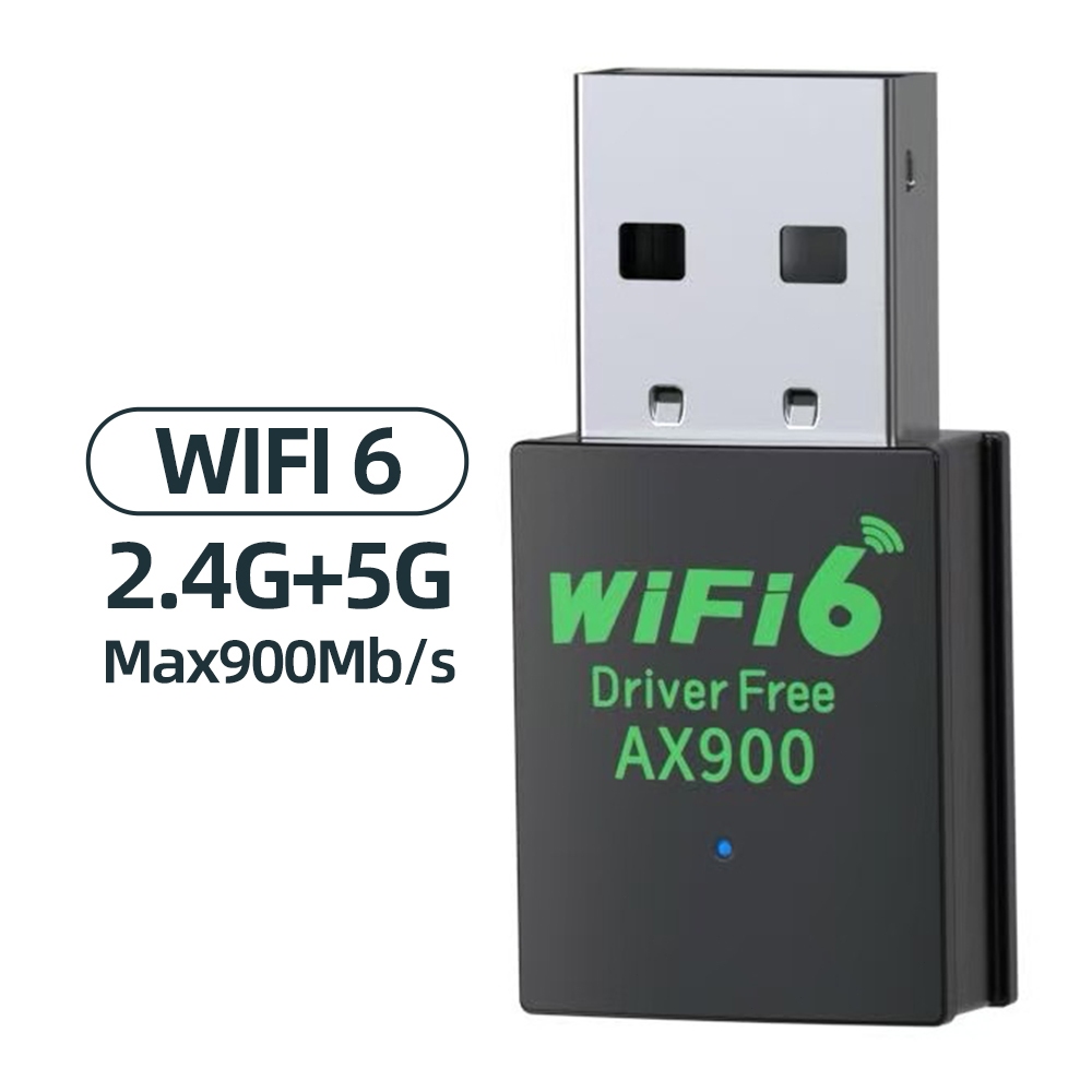 AX900 USB WiFi 6 อะแดปเตอร์ 2in1 Dongle Dual Band 2.4G และ 5GHz USB ...