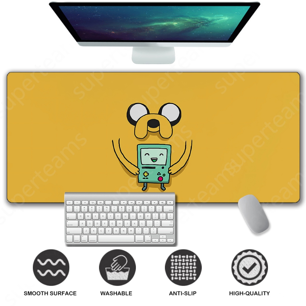 Adventure Time Mouse Pad Extended Mousepad แผ่นรองเมาส์สําหรับเล่นเกม ...