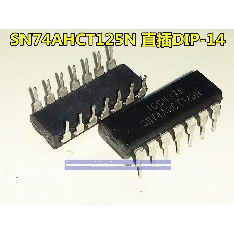 10 Stück/Los SN74AHCT125N 74AHCT125N 74AHCT125 DIP14 IC