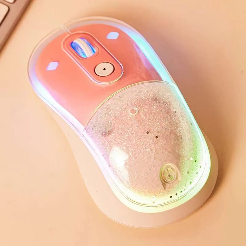 เมาส์คอมพิวเตอร์ไร้สาย Ergonomic Bluetooth 2.4G USB Optical Gaming ...