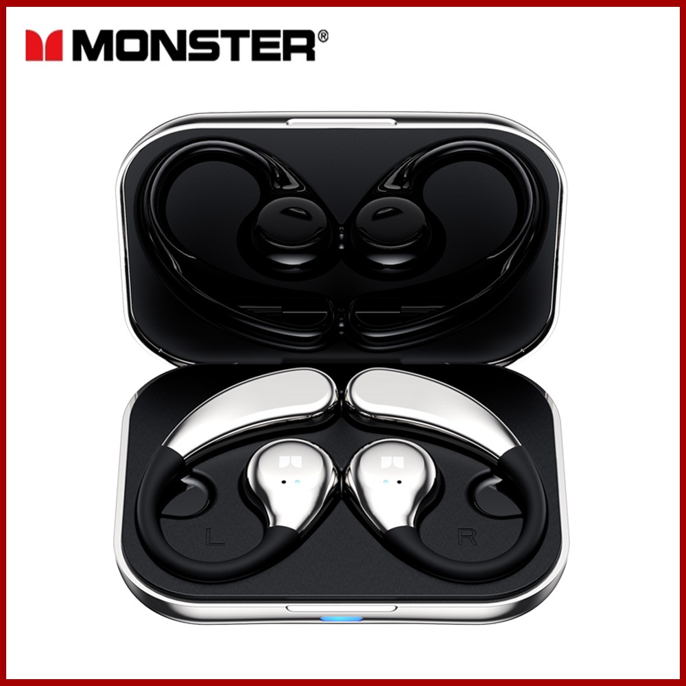 Monster XKO09 OWS Open Ear Earbuds การนำกระดูก ลดเสียง IPX7 กันน้ำ ...