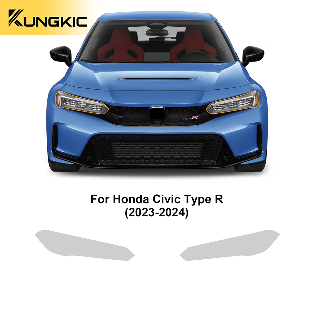 สําหรับHonda Civic Type R FL5 2023 2024 2025 Pre-CutรถClear Braชุด ...