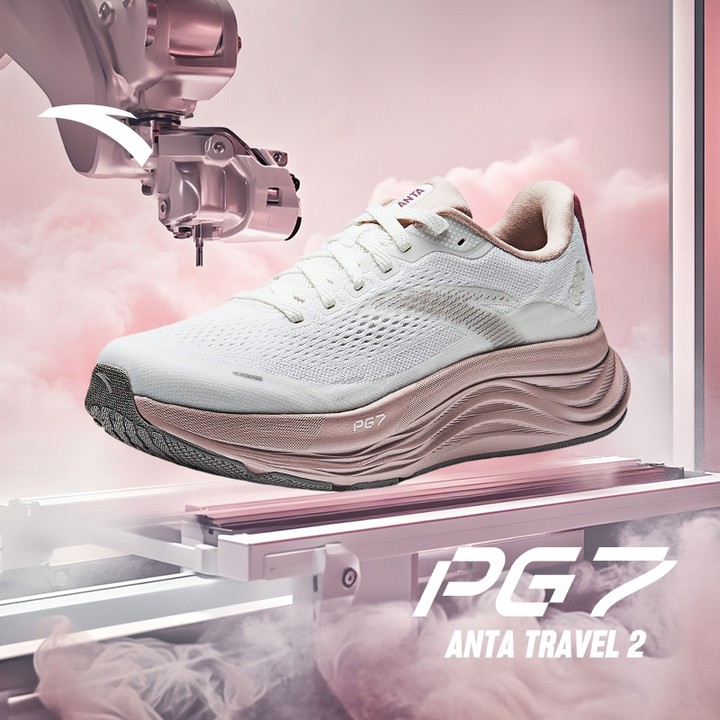 ANTA Women Travel 2 PG 7 รองเท้าวิ่งผู้หญิง ระบบดีดตัว ระบายอากาศดี เหมาะสำหรับจ๊อกกิ้ง 1225B5546 — รองเท้ากีฬา แบรนด์ Anta ของแท้ 100% เช็คราคาจาก Shopee Lazada - รูปที่ 1