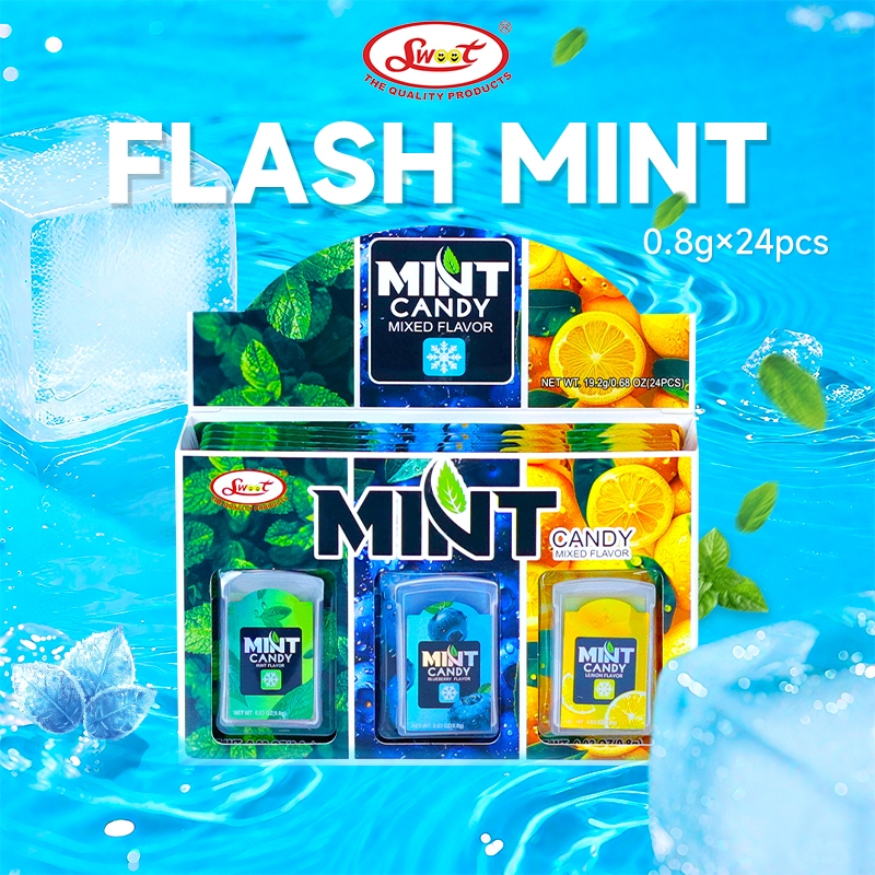 SWOOT Flash Mint 24 ชิ้น Fresh Breath Mint - ละลายทันที, ความรู้สึกเย็น ...