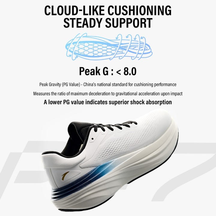 ANTA Travel 2S รองเท้าวิ่งผู้ชาย Cushioning Rebound Shock Absorption รองเท้ากีฬา 112535545 — รองเท้ากีฬา แบรนด์ Anta ของแท้ 100% เช็คราคาจาก Shopee Lazada thumbnail 3