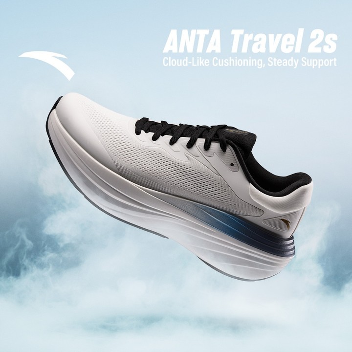 ANTA Travel 2S รองเท้าวิ่งผู้ชาย Cushioning Rebound Shock Absorption รองเท้ากีฬา 112535545 — รองเท้ากีฬา แบรนด์ Anta ของแท้ 100% เช็คราคาจาก Shopee Lazada - รูปที่ 1