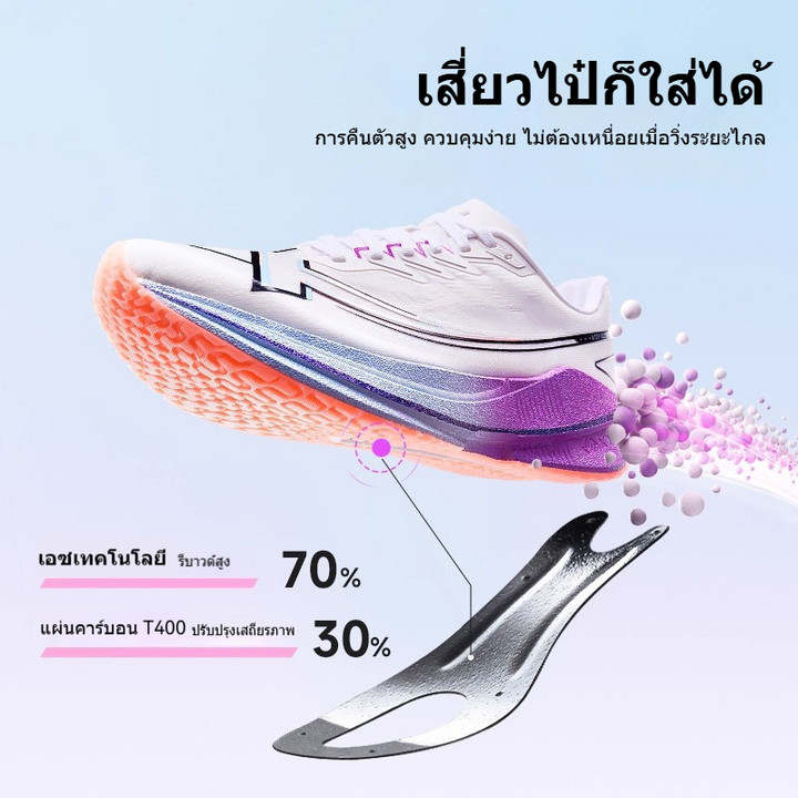 【xtep】Shyft 1.0 | รองเท้าวิ่งฝึกแผ่นคาร์บอน ทนทานและลดแรงกระแทก — รองเท้ากีฬา แบรนด์ Xtep ของแท้ 100% เช็คราคาจาก Shopee Lazada thumbnail 4