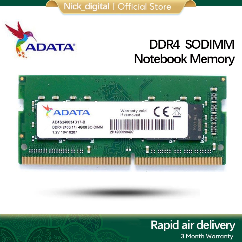 ADATA DDR4 RAM 8gb 4gb 16gb 3200mhz 2666mhz 2400mhz 2133mhz 1.2V 260PIN ...