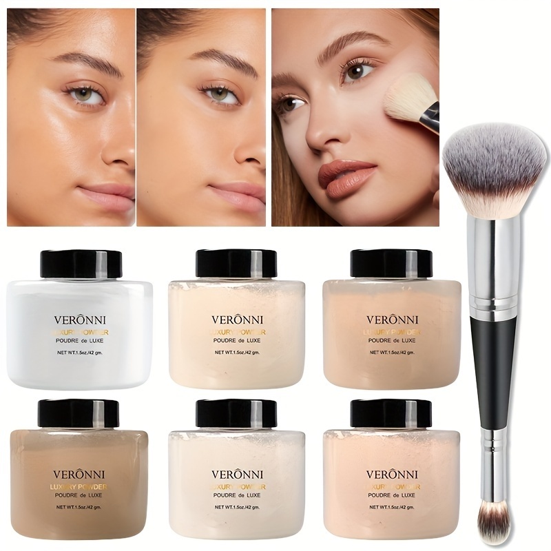 Veronni Banana Luxury Powder for Women Face Foundation Banana Powder ...