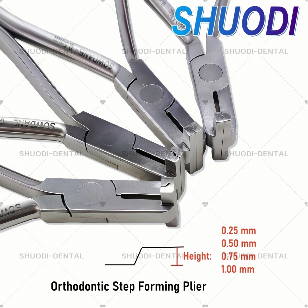 Dental Step Wire Forming Pliers สแตนเลส 4 ขนาดสําหรับการเลือก | Shopee ...