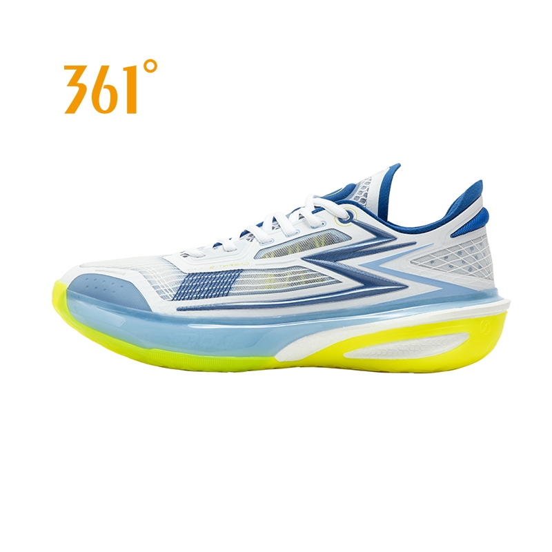 361 Degrees BIospeed BB รองเท้ากีฬาดูดซับระบายอากาศช็อคของผู้ชาย Sepatu Basket Profesional 672511114