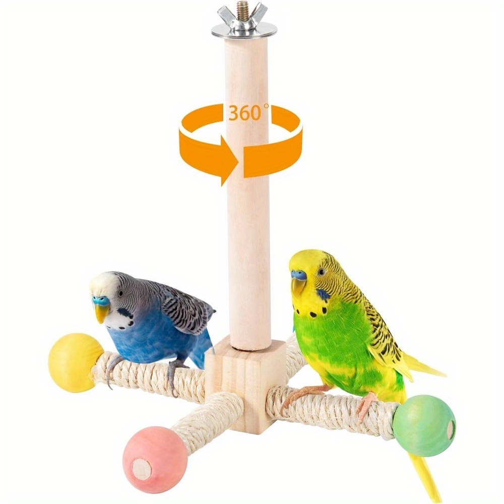 Rope Perches For Bird Cages Gradient Sunset Color Bendable Climbing Rope Ladders Swings For Parakeets Budgies Cockatiels Conures Lovebirds
