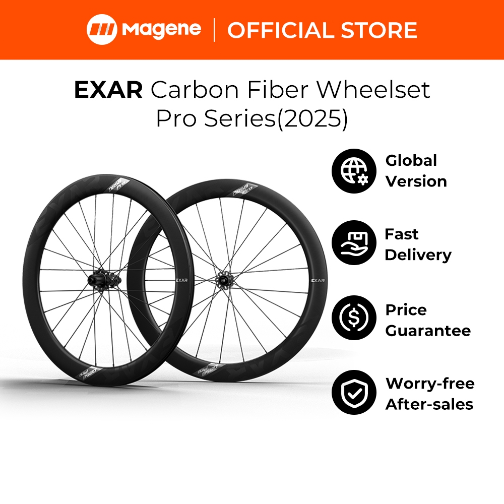 Exar Bike Carbon Wheelset ล้อ 2025Pro จักรยาน Disc Rim เบรค Center Lock ...