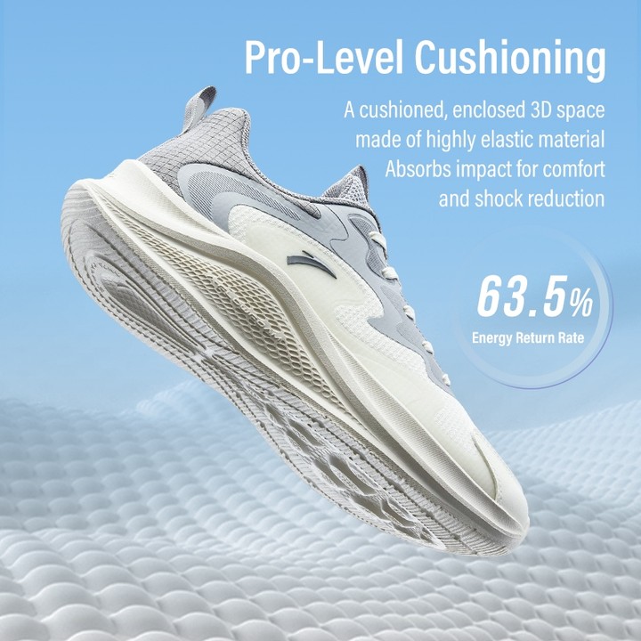 รองเท้าวิ่งกีฬาผู้ชาย ANTA 912445573 — รองเท้ากีฬา แบรนด์ Anta ของแท้ 100% เช็คราคาจาก Shopee Lazada thumbnail 2