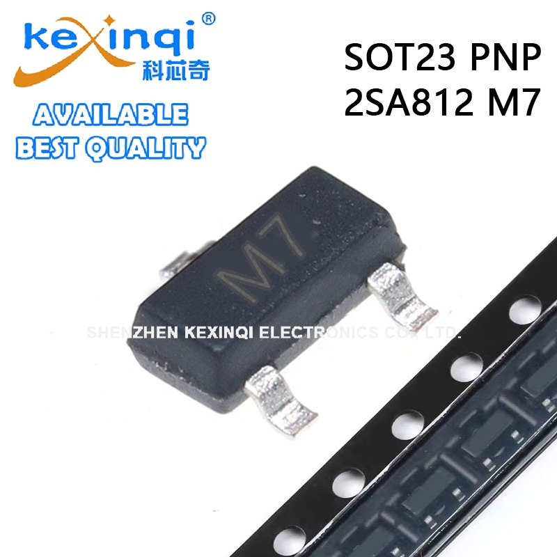 (20-100 ชิ้น) 2SA812 M7 SOT23 PNP ทรานซิสเตอร์พลังงาน SMD ชิป Triode ...
