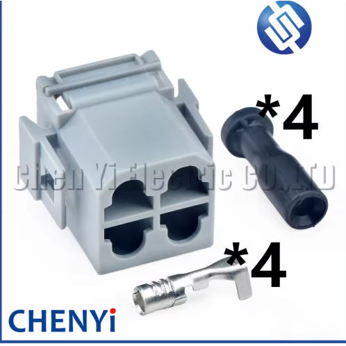 4 Pin ยานยนต์กันน้ํา AC Assembly connector เซ็นเซอร์วัดระยะทางรถยนต์ ...