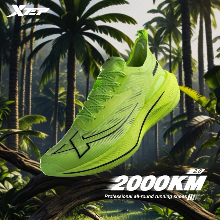 【xtep】2000KM 2.0 | รองเท้าวิ่งผู้ชาย Rebound Support Professional Cushioning Shock Absorption suggest ครึ่งขนาดลง — รองเท้ากีฬา แบรนด์ Xtep ของแท้ 100% เช็คราคาจาก Shopee Lazada thumbnail 2